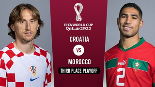 Хорватия – Марокко | Чемпионат Мира-2022 | Матч за 3-е место | Полный матч
