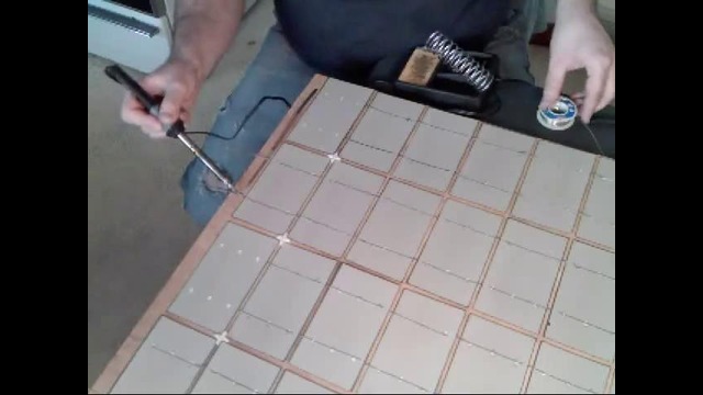 How to Aluinum Frame Solar Panel P4