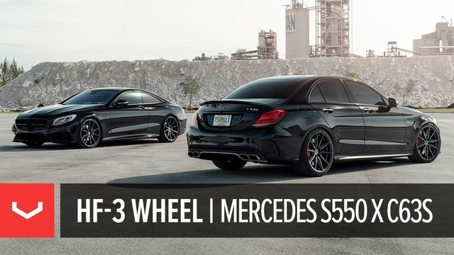 Vossen Hybrid Forged HF-3 Wheel | Mercedes-Benz C63s and S550 Coupe