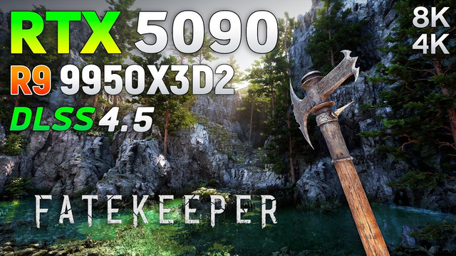 Fatekeeper: RTX 5090 32GB + Ryzen 9 9950X3D2 | 4K & 8K