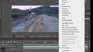 After Effects Tutorial Freeze Frame Effect