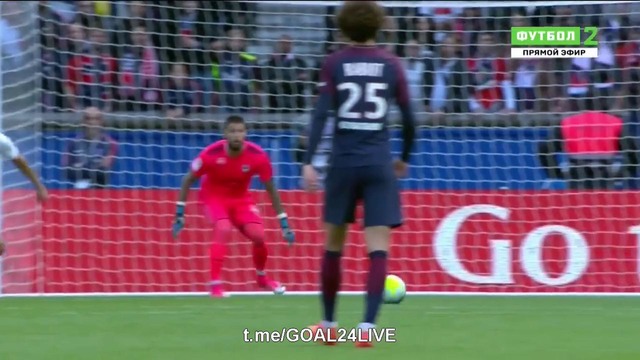 (HD) ПСЖ – Бордо | Французская Лига 1 2017/18 | 8-й тур