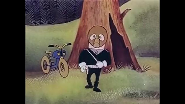 Советский мультфильм – Бравый инспектор Мамочкин