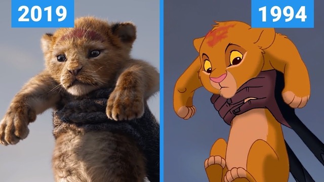 The Lion King 2019 vs 1994 Teaser Trailer Comparison