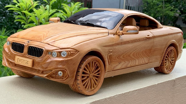 Woodworking – BMW 4 Series 428i Convertible – Wood Carving