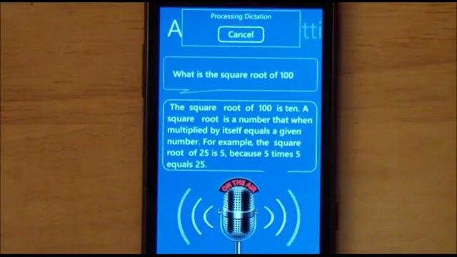 Ask Ziggy: альтернатива к Siri на Windows Phone 7