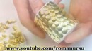 Как сделать серебрянный шар и золотую свечу своими руками