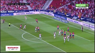 (HD) Атлетико – Райо Вальекано | Испанская Примера 2018/19 | 2-й тур | Обзор матча