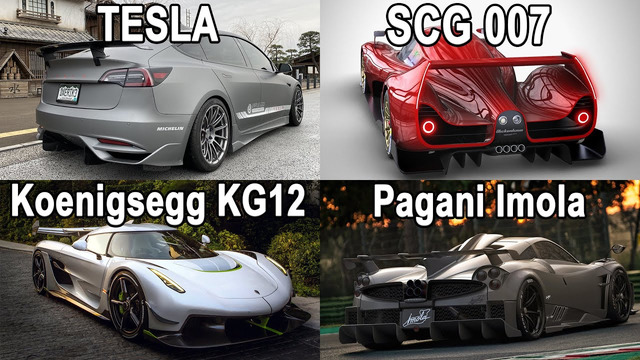 Самый мощный pagani, koenigsegg gk12, самый выгодный авто в рф, электромобиль гейтса