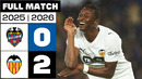 Levante UD 0 – 2 Valencia CF 2025/26 PARTIDO COMPLETO