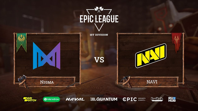 EPIC League Season 2 – Team Nigma vs Natus Vincere (Game 3, Groupstage)