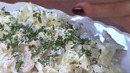 Салат с грибами