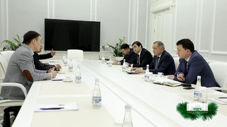 Встреча хокима города Ташкента с Чрезвычайным и полномочным послом Бангладеша