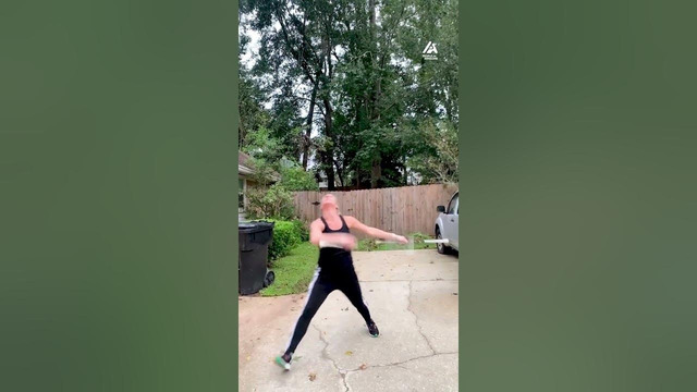 Woman Performs Amazing Baton Tricks While Juggling Them