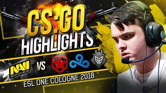 CSGO Highlights NAVI vs Gambit, Cloud9, G2 @ ESL One Cologne 2018