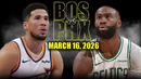 Бостон Селтикс – Финикс Санс | НБА | Обзор матча за 2026-03-17