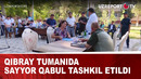 Qibray tumanida sayyor qabul tashkil etildi