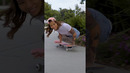 Longest handstand on a skateboard (female) LA3 19.65 secs by Kanya Sesser ?? #skateboarding