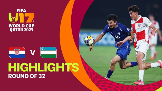 Узбекистан – Хорватия | Чемпионат Мира U17 2025 Qatar | 1/16 Финала | Обзор матча