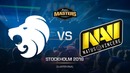 DH MASTERS Stockholm 2018: Na`Vi vs North (Game 2) CS:GO