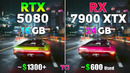 RTX 5080 vs RX 7900 XTX – Comparison with New Drivers