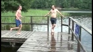 Провальный прыжок в воду