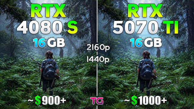 RTX 5070 Ti vs RTX 4080 SUPER – Test in 10 Games with New Drivers 2026 | 1440p & 4K