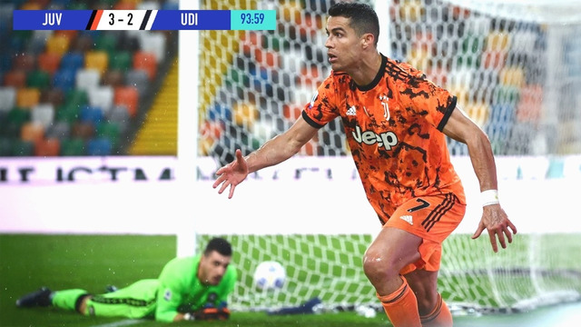 Never celebrate to early against Cristiano Ronaldo