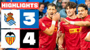 REAL SOCIEDAD 3 – 4 VALENCIA CF | RESUMEN LALIGA EA SPORTS