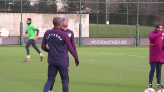 KDB: "YOU RE MY UGLY BROTHER!" – Training Pre-Wigan – FA Cup