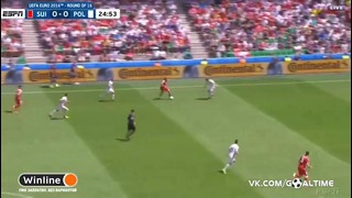 Швейцария – Польша | Чемпионат Европы 2016 | 1/8 финала | Обзор матча