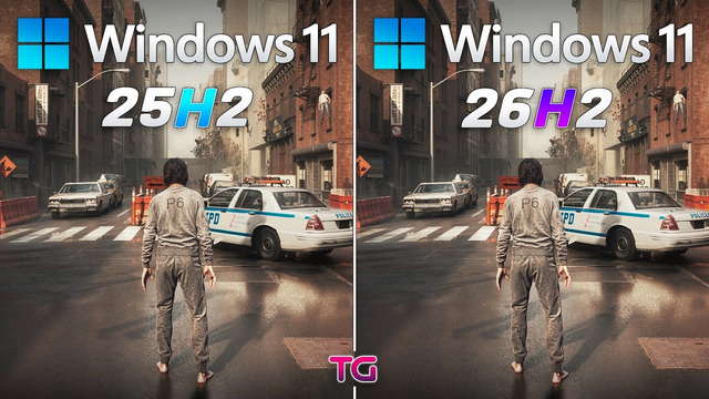 Windows 11 26H2 vs Windows 11 25H2 – Gaming