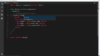 Complete React Tutorial (& Redux) #13 – Props – YouTube