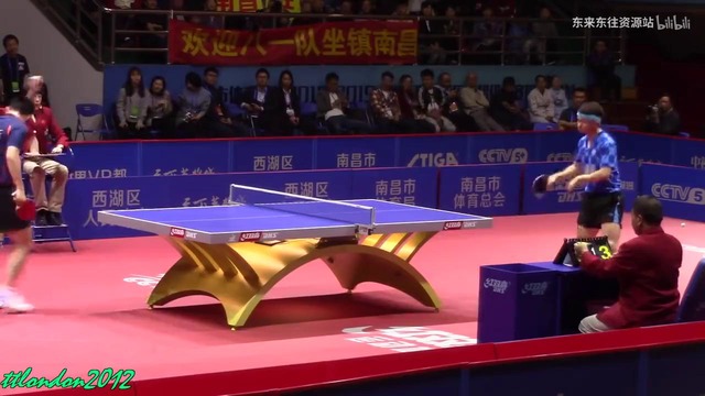Fan Zhendong vs Zhang Yudong China Super League 2018 2019