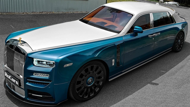 Rolls-Royce Phantom Long 2022 года — роскошный седан от MANSORY в прекрасных деталях