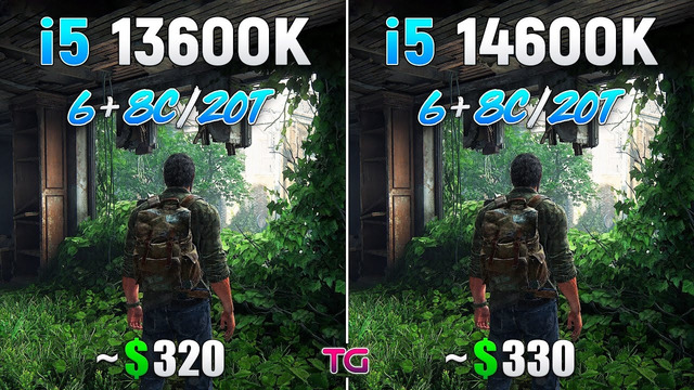 Core i5 14600K vs Core i5 13600K – Test in 10 Games