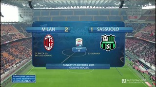 Чемпионат Италии 2015-16 Serie A 9-й тур Обзор
