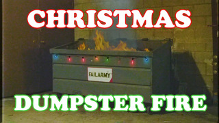 Virtual Yule Log – Dumpster Fire 2020 – FailArmy Classic Christmas Soundtrack