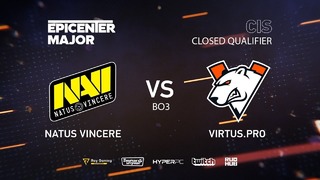 EPICENTER Major 2019 – Natus Vincere vs Virtus.Pro CIS (Closed Quals, Game 3)