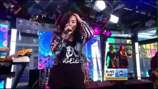 Demi Lovato – Heart Attack Live at Good Morning America 2013