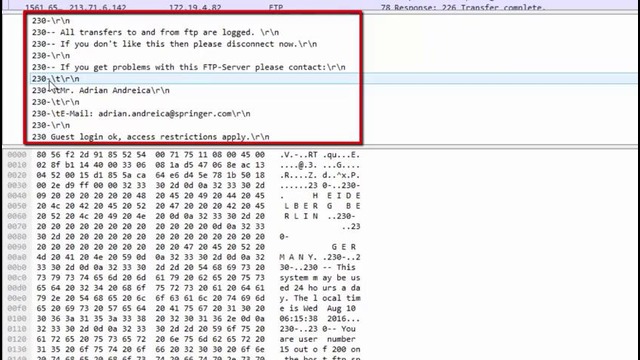 FTP в Wireshark | Практика по курсу ‘Компьютерные сети