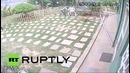 Камеры видеонаблюдения засняли землетрясение в Непале