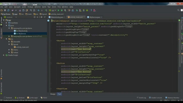 Android Studio Tutorial – 56 – Interprocess Communication using Messenger