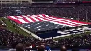 Флаг США порвало на куски