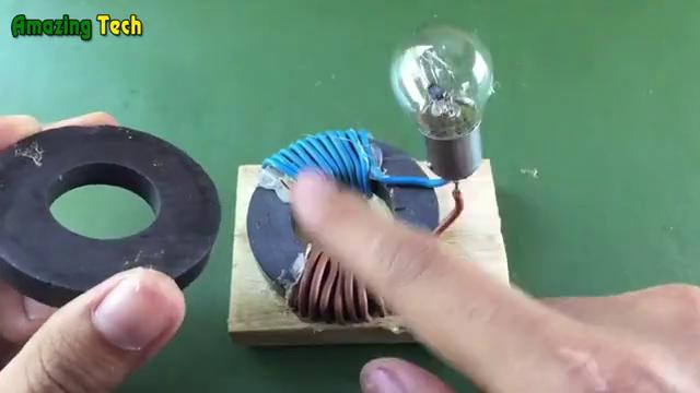 Amazing Free Energy 100% Generator With Speaker Magnet New Science Ideas Technology