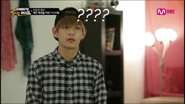 (bts) kim taehyung v try not to fangirl challenge