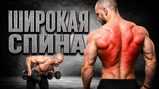 Широкая Спина с Гантелями | Строим Тело Аниме Героя 2