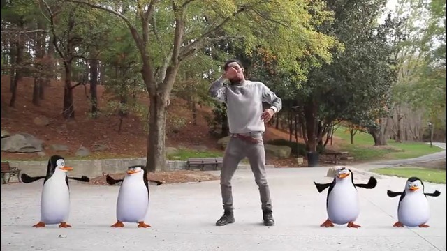 Do the penguinshake with Marquese Scott – penguins of madagascar