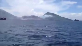 Извержение вулкана в Папуа-Новой Гвинее
