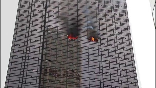 Пожар Trump Tower